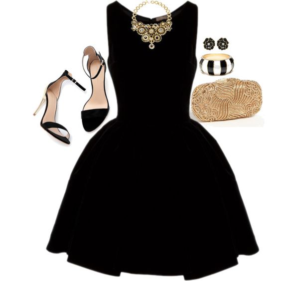 20 Cute Outfit Ideas with Black Dresses - Pretty Designs