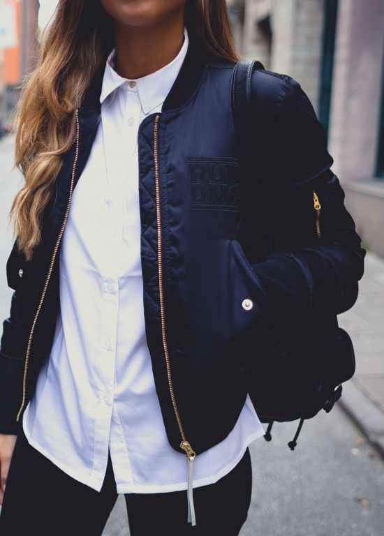 Silk Bomber Jacket