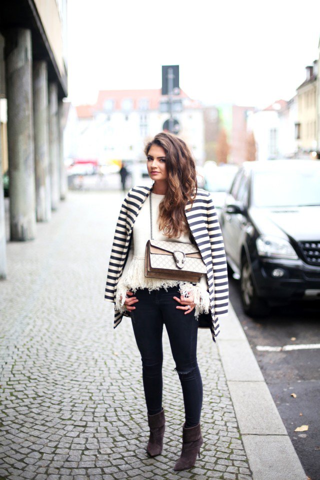 Striped Blazer