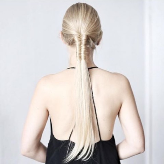 Sleek Braid Ponytail Hairstyle