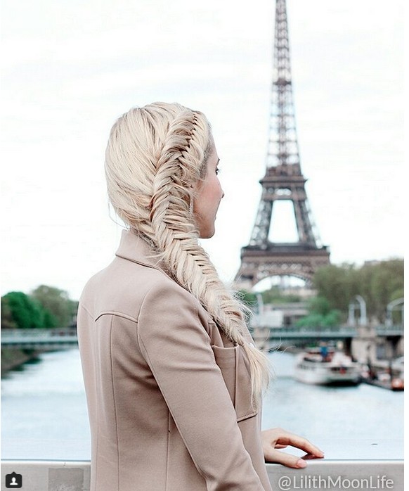 Fishtail Braid Ponytail Hairstyle