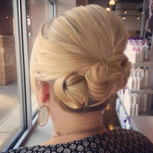 Blonde Bun