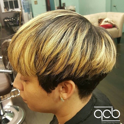 Blonde Highlighted Hair