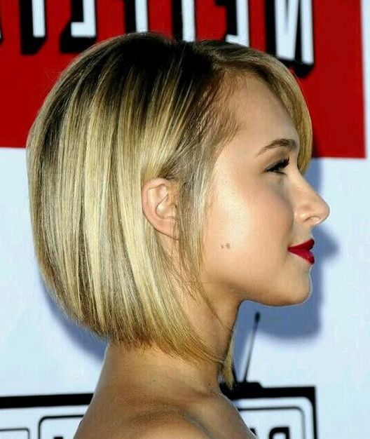 Blonde Straight Bob