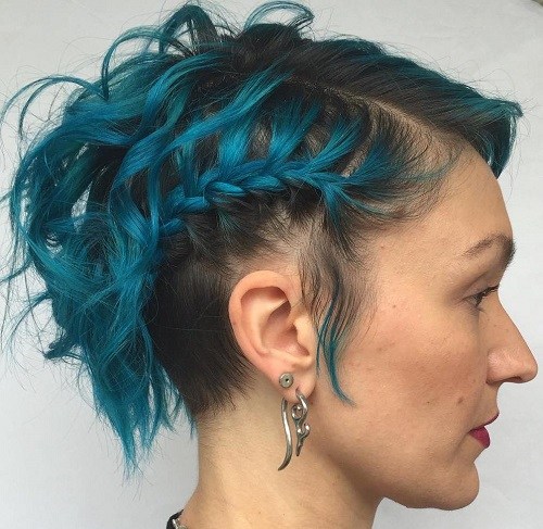 Blue Hairstyle