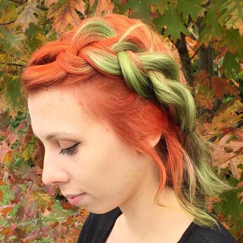 Bold Color Hairstyle