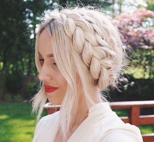 Braided Sliver Hair