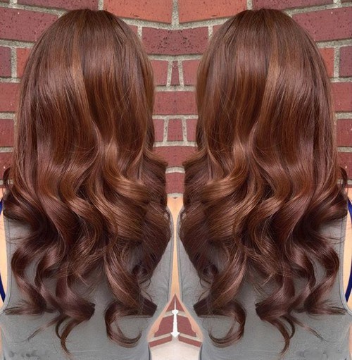 Chestnut Brown Waves