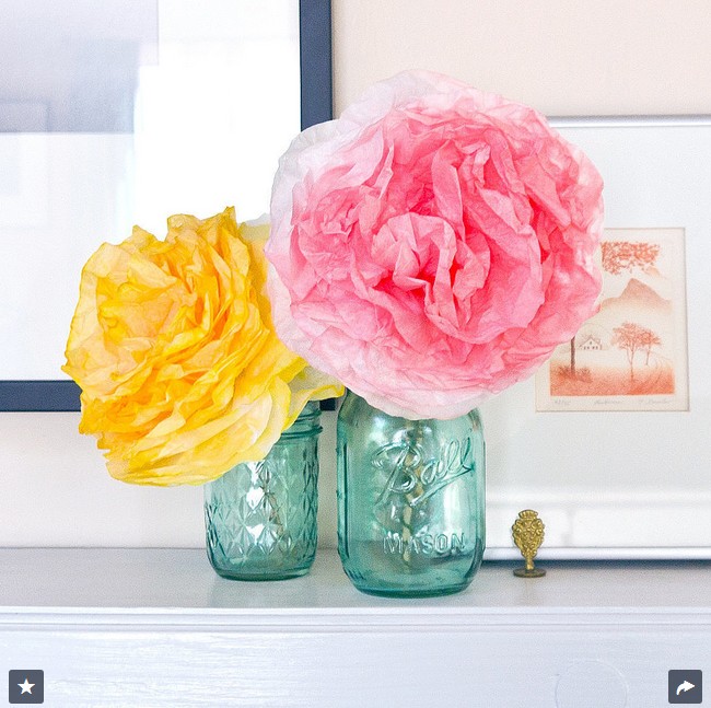 Coffee-Filter Peonies