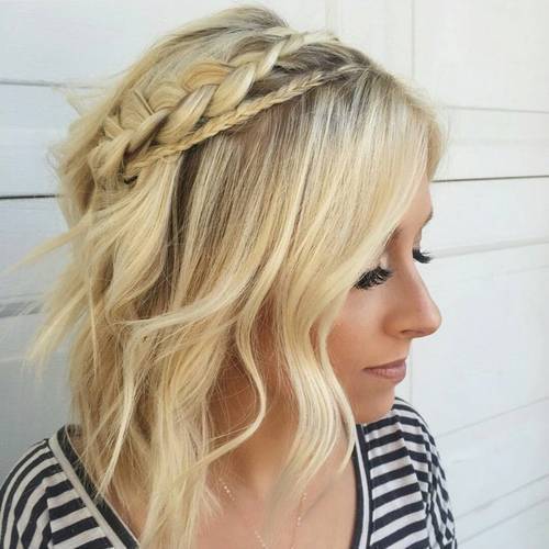 Easy Crown Braid