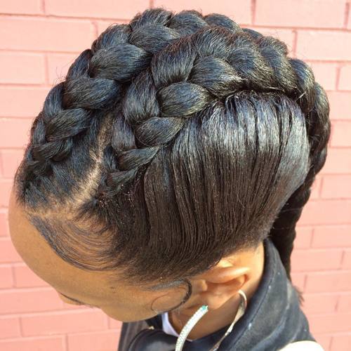 Easy Goddess Braid