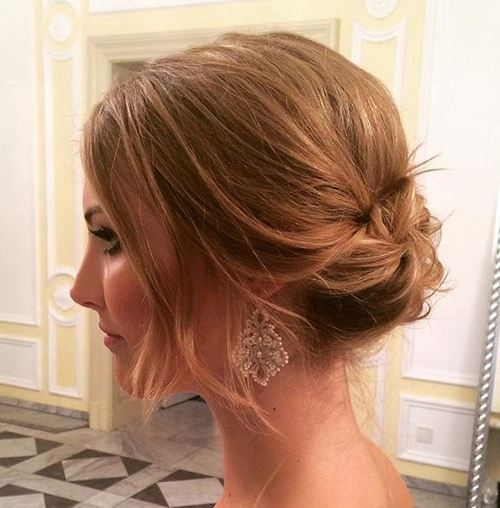 Medium Hairstyles Bun