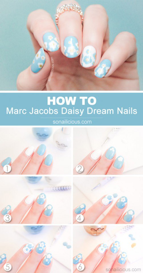 Floral Nail Design Tutorial