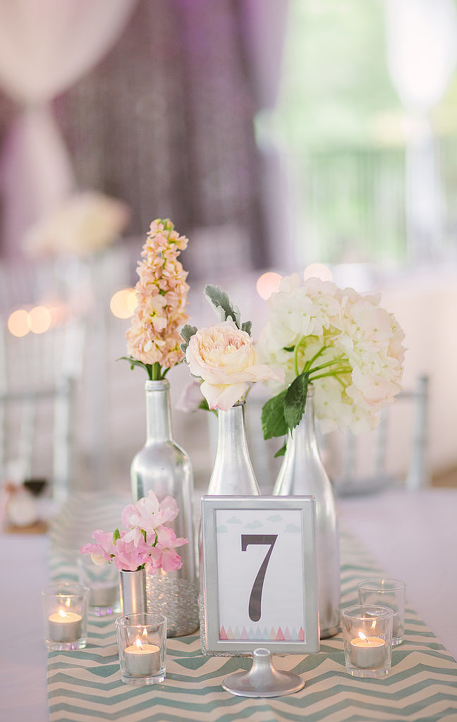 Floral Table Settings