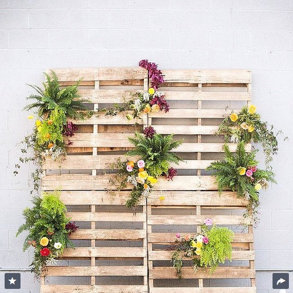 Flowers and Crates