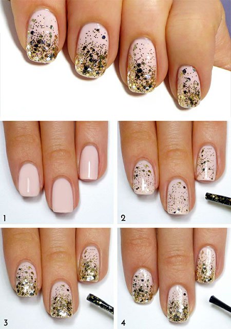 Glitter Nail Design Tutorial