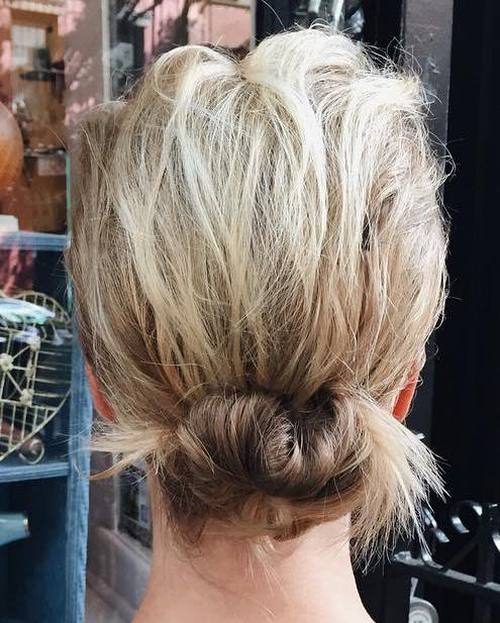 26 Amazing Bun Updo Ideas for Long & Medium Length Hair 