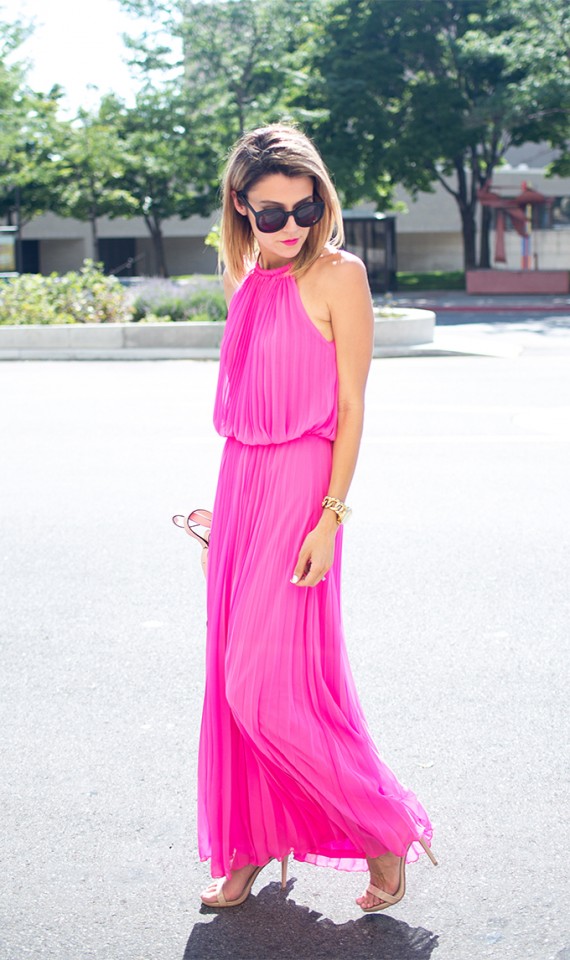 Pleated Dress