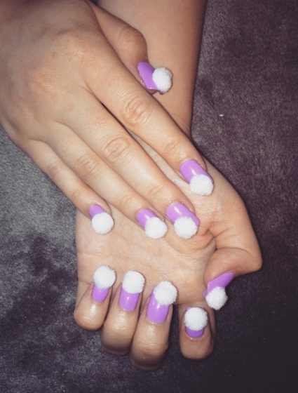 12 leuke en schattige Pom Pom Nail Designs Nails Pom - Pom Nail Designs 12 leuke en schattige Pom Pom Nail Designs Nails Pom - Pom Nail Designs
