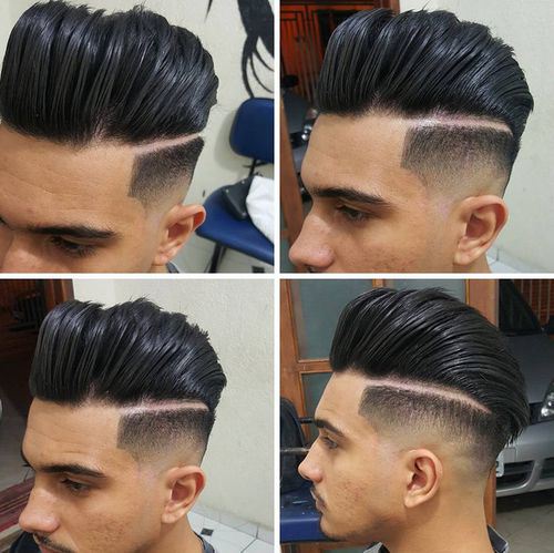 Pompadour for Black Hair