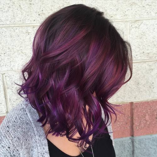 Sangria Ombre Hair