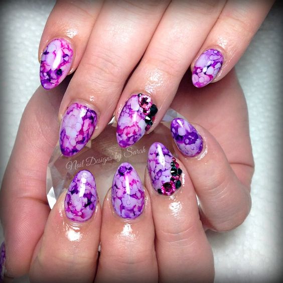 Sharpie Nail Art Design