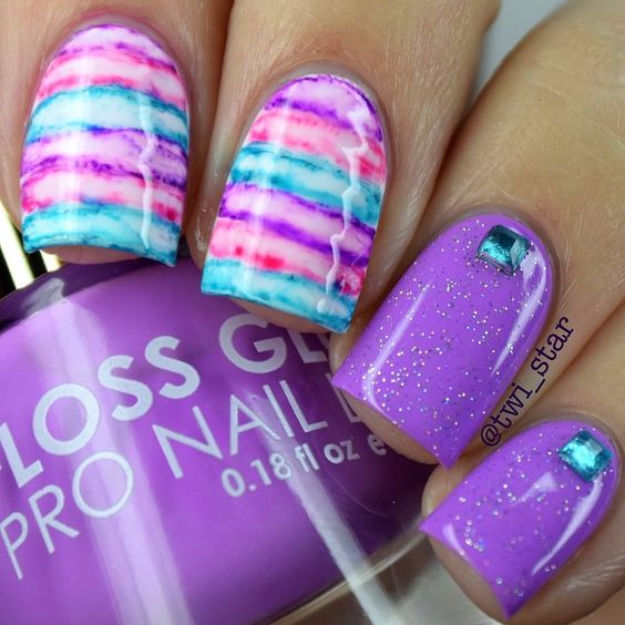 23 Sharpie Nail Art Designs for This Spring - Pretty Designs