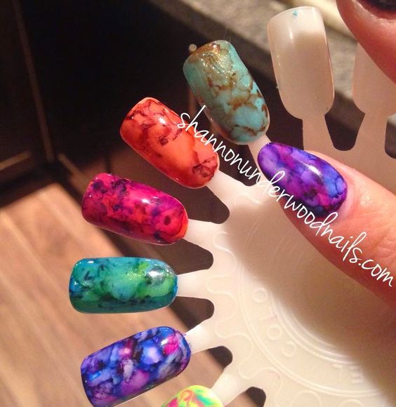 Sharpie Nail Art Design