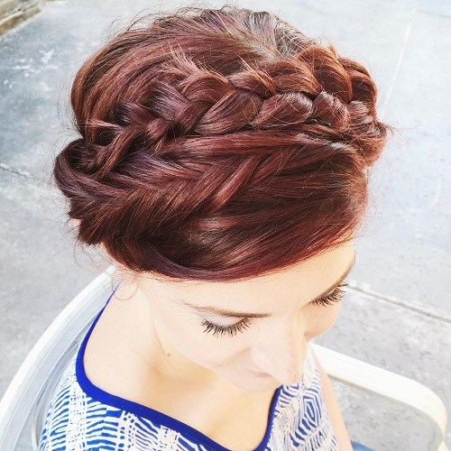 Sophisticated Crown Braid