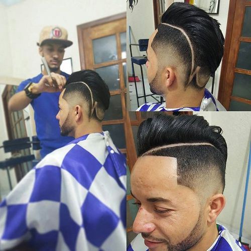 Stylish Pompadour Hair