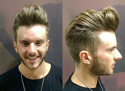 Sunny Pompadour Hair