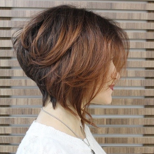 Two-tone Inverted Hair