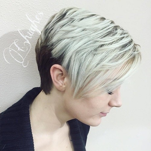 Two-tone Stacked Bob