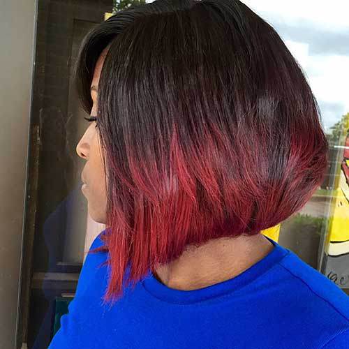 Brown and Red Bob
