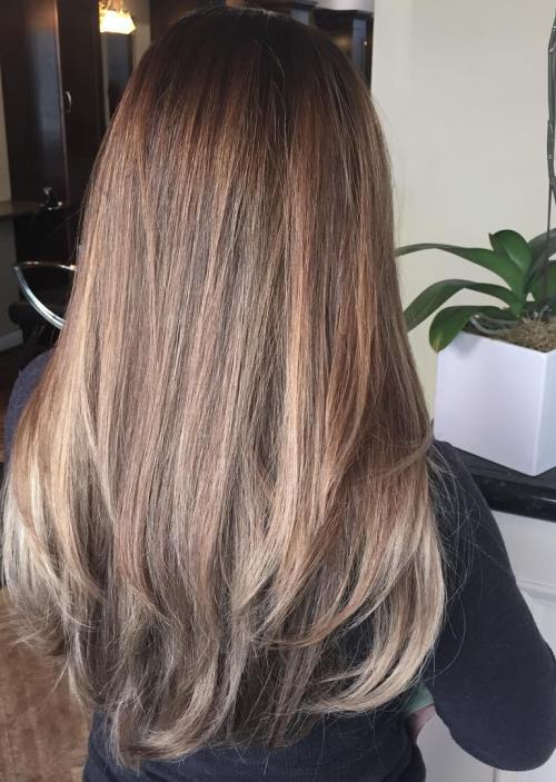 Ombre Straight Hair