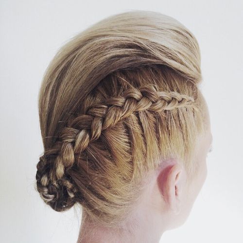 Side Braided Hair