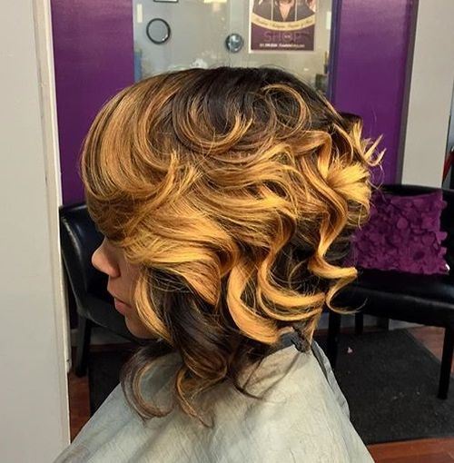 Two-tone Inverted Bob