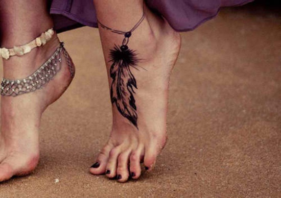 Foot Tattoo Ideas for Girls