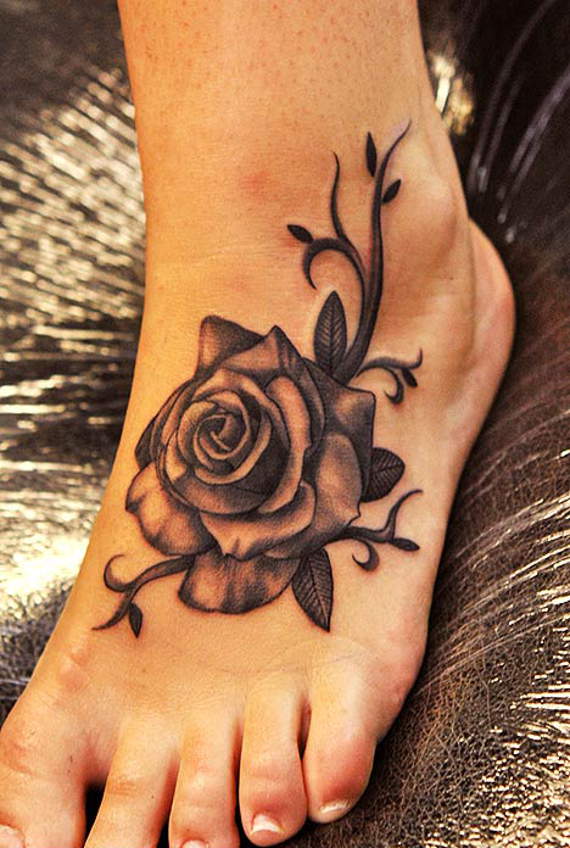 Foot Tattoo Ideas for Girls