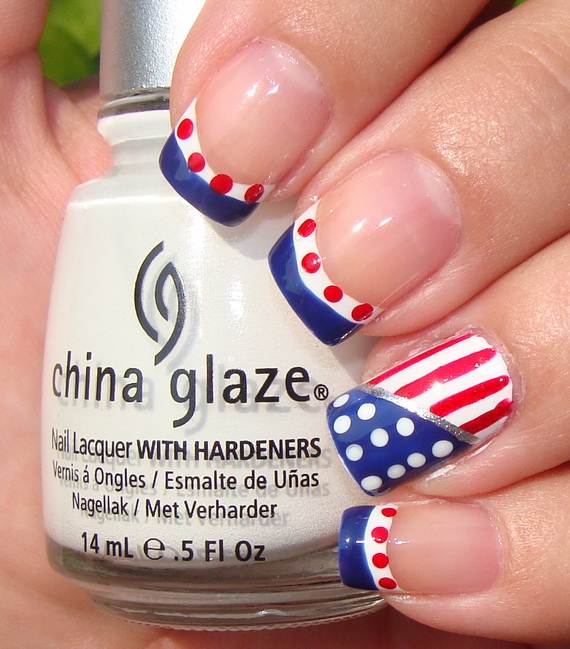 20+ Patriotic Nail Art Designs To Try At Your Fourth Of July Party