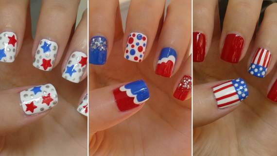 20+ Patriotic Nail Art Designs To Try At Your Fourth Of July Party