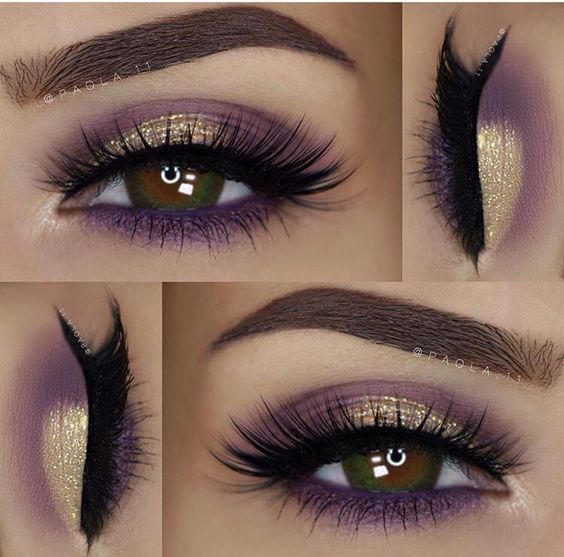 Metallic Makeup idea