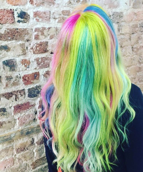 15 Rainbow Hairstyles You Will Want Right Now