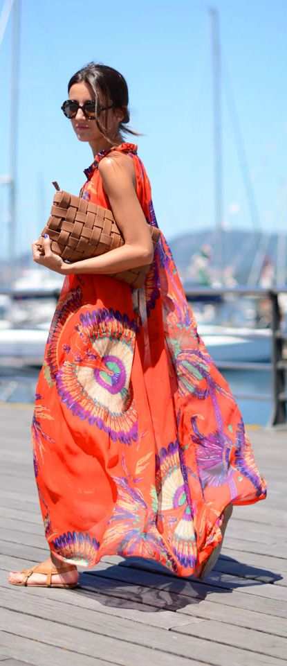 Bright Summer Dress via