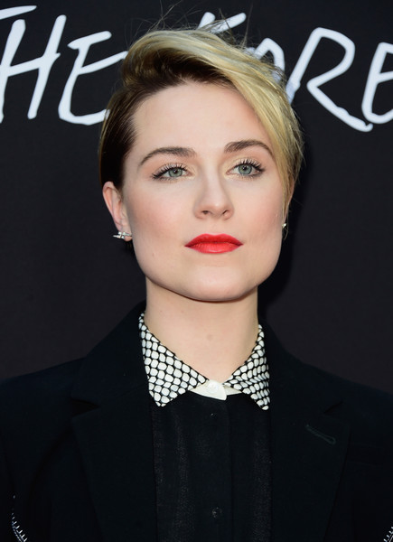 Evan Rachel Wood Straight Short Hair via stylebistro