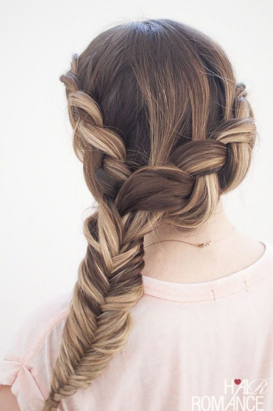 Romantic Wrap Around Braid via