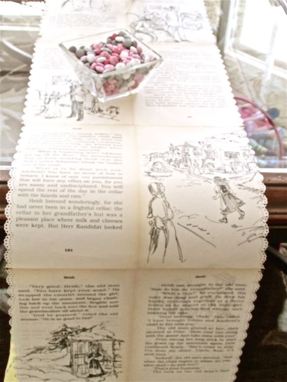 Story Book Table Runner via