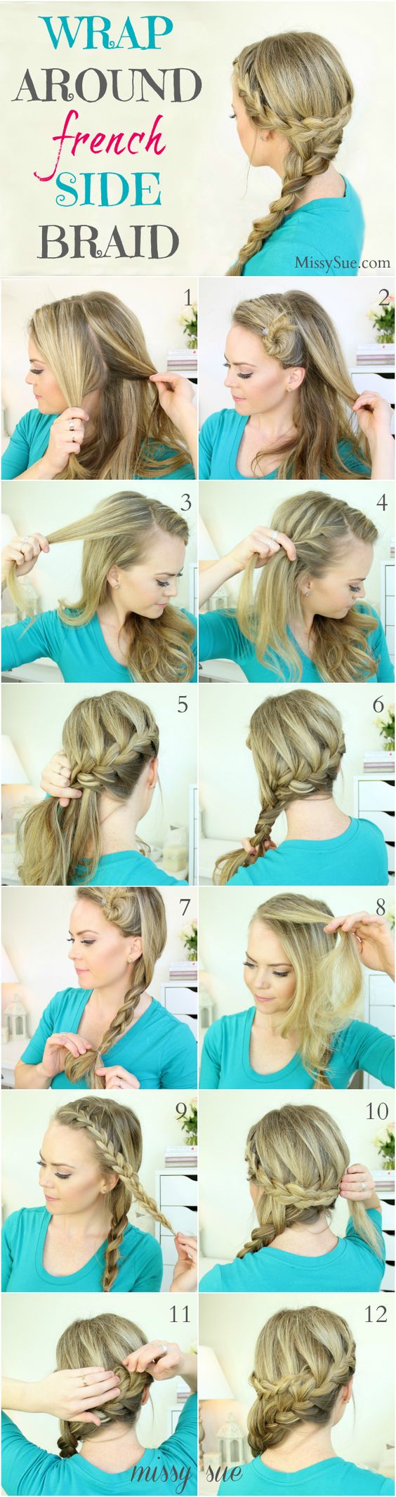 Wrap Around French Side Braid