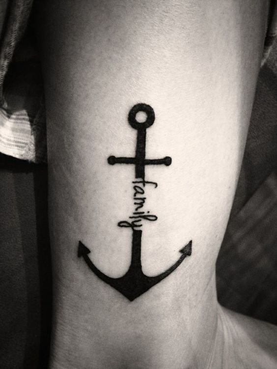 Cute Anchor Tattoo Designs