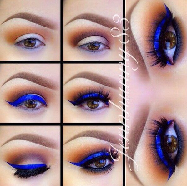 Blue Eye Shadow via